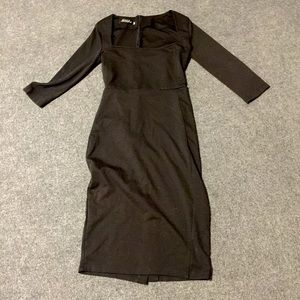 Square Neck LBD | Amika Fashion